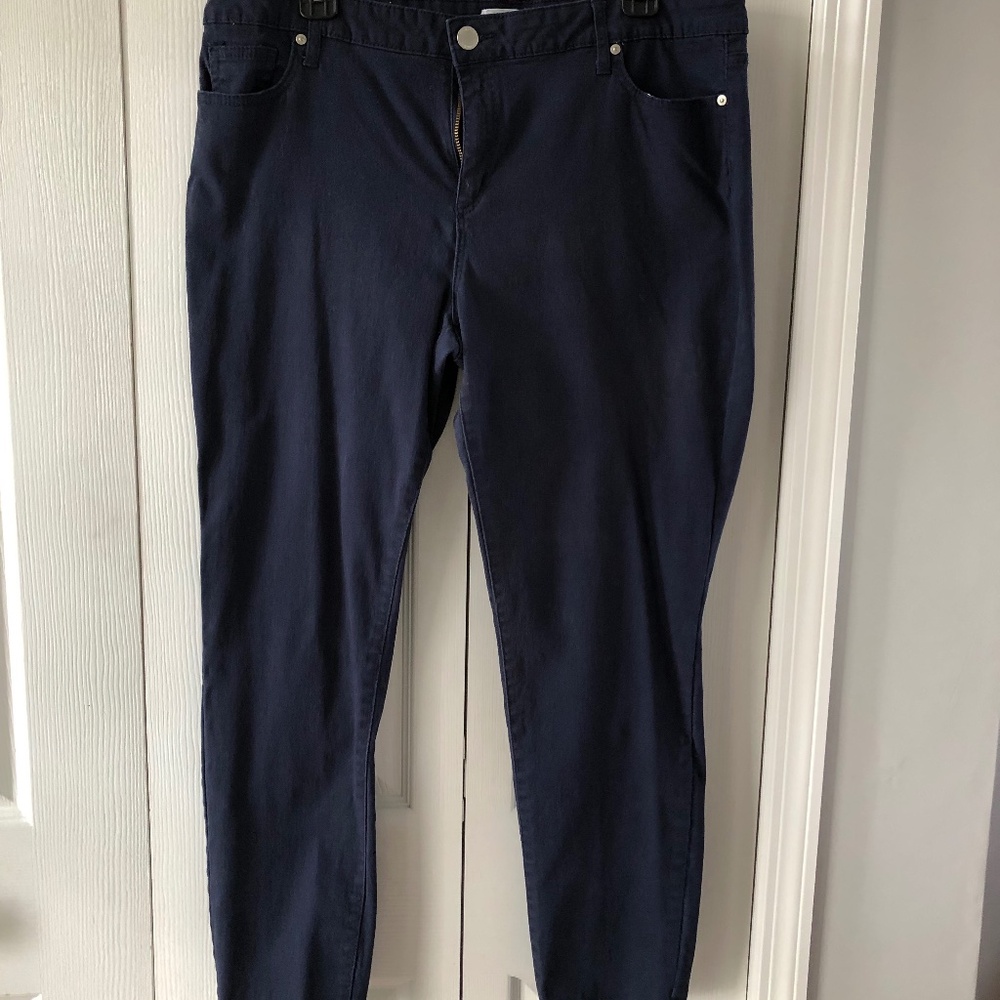Women's Jeans by Crown & Ivy, 16, Ankle, Skinny